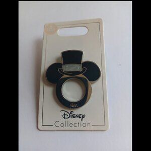 Disney Parks Mickey Mouse Groom Wedding Ring Pin New PB2B19